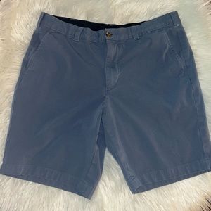 CLUB ROOM -9" 4-Way Stretch Shorts (Created for Macy's) Size 34 Blue